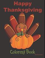 Happy Thanksgiving Coloring Book