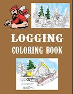 Logging Coloring Book