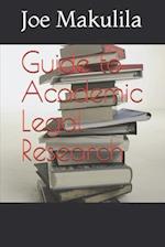 Guide to academic legal research