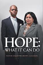 Hope: What It Can Do