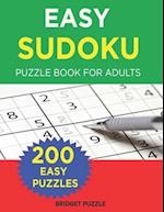 Easy Sudoku Puzzle Book for Adults