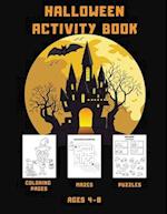 Halloween Activity Book