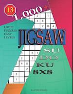 1,000 + sudoku jigsaw 8x8