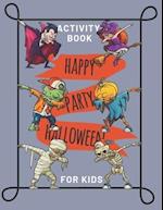 Activity Book Happy Halloween For Kids