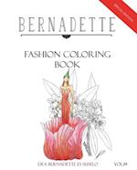 BERNADETTE Fashion Coloring Book Vol.19