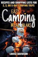 Easy Camping Meal Plans