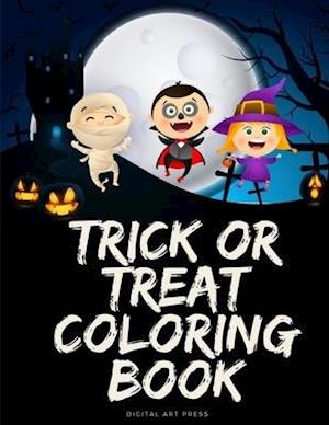 Trick Or Treat Coloring Book