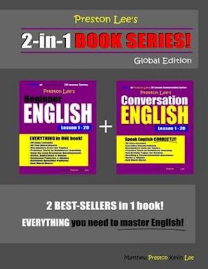 Preston Lee's 2-in-1 Book Series! Beginner English & Conversation English Lesson 1 - 20 Global Edition