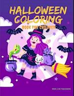Halloween Coloring Book For Children