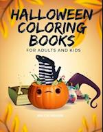 Halloween Coloring Books for Adults and Kids