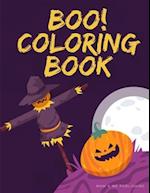 Boo! Coloring Book