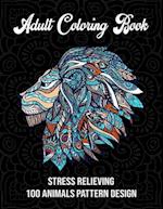 Adult coloring book