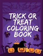 Trick Or Treat Coloring Book