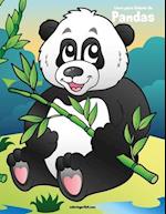 Livro para Colorir de Pandas
