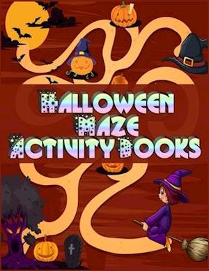 Halloween Maze Activity Books