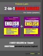 Preston Lee's 2-in-1 Book Series! Beginner English & Conversation English Lesson 1 - 20 For Italian Speakers