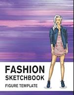 Fashion Sketchbook Figure Template: 430 Large Female Figure Template for Easily Sketching Your Fashion Design Styles and Building Your Portfolio 