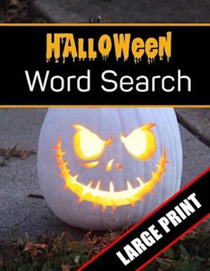 Halloween Word Search Large Print