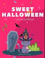 Sweet Halloween Coloring Book