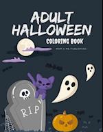 Adult Halloween Coloring Book