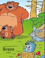 Livro para Colorir de Ursos 3 & 4