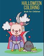Halloween Coloring Book for Children