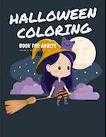 Halloween Coloring Book for Adults