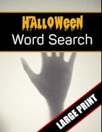 Halloween Word Search Large Print