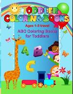 Toddler coloring books ages 1-3 travel