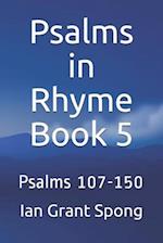 Psalms in Rhyme Book 5