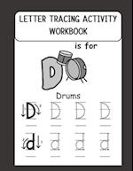 Letter Tracing Activity Workbook