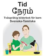 Svenska-Tamilska Tid Tvåspråkig bilderbok för barn