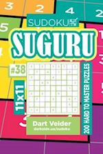 Sudoku Suguru - 200 Hard to Master Puzzles 11x11 (Volume 38)