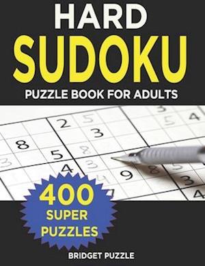 Hard Sudoku Puzzle Book for Adults