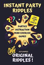 #STUMPED: Instant Party Riddles for Teens and Adults 