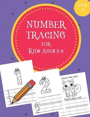 Number Tracing for Kids Ages 5-6