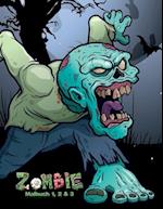 Zombie Malbuch 1, 2 & 3