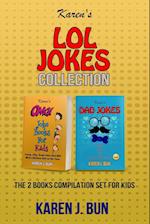 Karen's LOL Jokes Collection: The 2 Books Compilation Set For Kids 