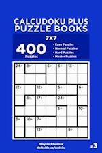 Calcudoku Plus Puzzle Books - 400 Easy to Master Puzzles 7x7 (Volume 3)