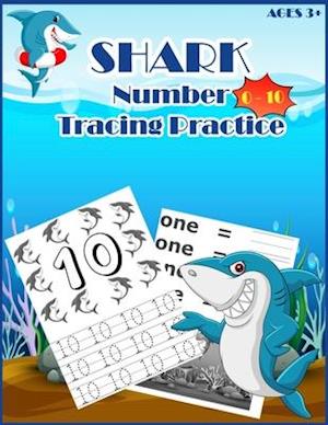 SHARKSNUMBER Tracing Practice