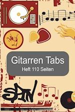 Gitarren Tabs Heft 110 Seiten