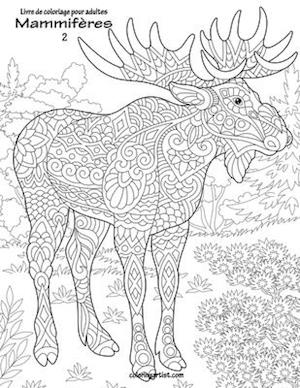 Livre de coloriage pour adultes Mammifères 2