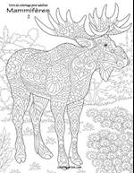 Livre de coloriage pour adultes Mammifères 2