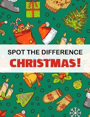 Spot the Difference - Christmas!: A Fun Search and Find Books for Children 6+