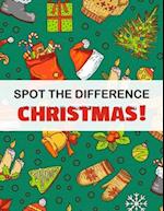 Spot the Difference - Christmas!: A Fun Search and Find Books for Children 6+ 