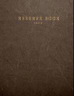 Daily reserve book