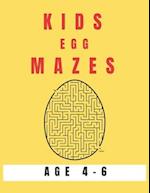 Kids Egg Mazes Age 4-6