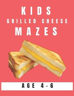 Kids Grilled Cheese Mazes Age 4-6