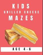 Kids Grilled Cheese Mazes Age 4-6