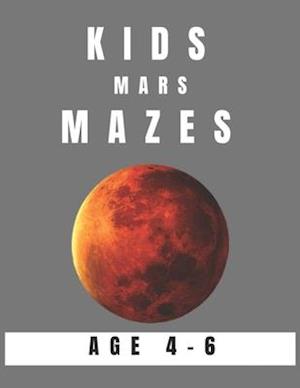 Kids Mars Mazes Age 4-6